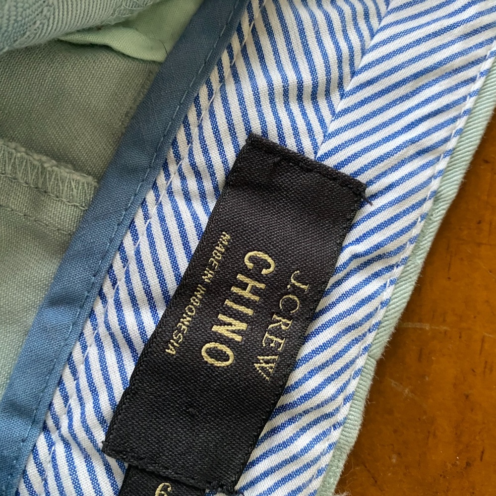 Light Blue Mid Rise Shorts - Picture 4 of 4